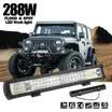 Coche y motocicleta led luz de trabajo 288W lámpara de techo SUV modificado luces del coche