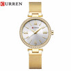CURREN 9011 Watch Women Casual Fashion Quartz Wristwatches Crystal Design Ladies Gift relogio feminino