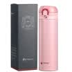 TOMIC insulation cup male imports stainless steel water cups ladies cold travel cup KB105 pink