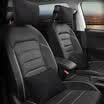 Wufu Jinniu car headrest waist Mercedes-Benz S-class Maybach Audi BMW neck pillow four seasons universal seat pillow neck pillow waist pad black