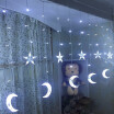 LED Moon Curtain Light Icicle Light LED Pentagram Christmas Day Lantern Decoration Light