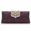 Milisente 2018 New Arrival Evening Clutch Crown Buckle Women Bags Top Quality Female Clutches Ladies Wedding Bag