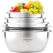 Wei Ai stainless steel basin five sets of wash dishes&rice noodles wash bowl X161