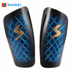 Shiwei One Pair Football Shin Guards Sport Football Leg Pads Training Protector high-quality PP&EVA materials soft