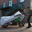 Tanked Racing Electric Car Battery Scooter Motorcycle Car Cover TMC004 Sun Protection Rain Cover Dust M Code Silver
