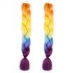 2T 3T Jumbo Braids Hairstyles Hair For Russian Women Colors Synthetic Braiding Hair