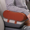 Jiji GiGi car armrest pillow memory cotton car armrest box mat new multi-function neck pillow headrest armrest cover G-1589 coffee color
