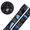 Kinbor hand book&paper tape 20mm7m hand book sticker decorative tape Black pink - plaster DTB64332
