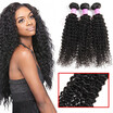 Glary Brazilian Human Hair 100 Unprocessed Virgin Human Hair Kinky Curly Wholesale Hair Bundles Natural Black Color 3 Bundles