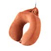 Nine hundred WY-1828 U-shaped pillow neck pillow storage type travel u-shaped pillow memory cotton car headrest car pillow nap pillow lunch break pillow brown