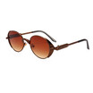 SHAUNA Vintage Punk Style Women Oval Sunglasses Spring Decoration Fashion Men Goggle Glasses UV400