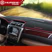Huajiai Camry dark pad 12-17 Kaiyue central control instrument panel sunscreen insulation dark pad auto supplies modification with embroidery red edge