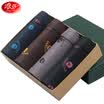 Langsha mens underwear mens boxers mid-waist mens solid color cotton four-pants u convex shorts head 4 mixed color classic 170L