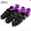 8A Mongolian Virgin Hair Loose Wave 100 Human Hair Weave 3 Bundles Unprocessed Mongolian Wavy Curly Hair Extensions Natural Black