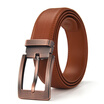 Xhtang Fashion Mens Belt Metal Pin Buckle Belt Genuine Leather Belt Wild Plaid Jeans Belt