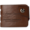 Mens Boys Leather Pockets CreidtID Cards Holder Purse Wallet AP US Dollar Wallet