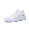 Danaizhang Men High Top Lace Up Sneaker PU Leather Fashion Casual Shoes Gym Sport Running Sneaker