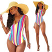 Women One piece Bikini Swimwear Push Up Padded Swimsuit Bathing suit Monokini