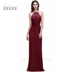 Babyonlinedress Sexy Lace Bridesmaid Dresses Long 2018 Halter Neck Dress for Wedding Party Robe Demoiselle Dhonneur