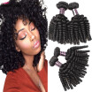 Hot Selling Malaysian Curly Hair Afro Kinky Curly Hair 4 Bundles Lot Unprocessed Malaysian Kinky Curly Virgin Hair Virgin Hair