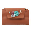 Fawziya Leather Crossbody Bags For Women Retro Flower Cheap Purses