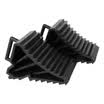 Fun Wheel Tire Detector 1 on the loading wheel Triangle wood tire pad slope anti-slip anti-slip stop device block car