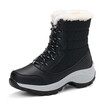 Women boots non-slip waterproof winter ankle snow boots women platform winter shoes with thick fur botas mujer