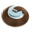 BHF Hair Tape Hair Extension Unprocessed Malaysian Hair All Color Straight Hair Russian Cuticle Pu Skin Weft 20Pcs 50g