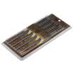Sunshine flying song 304 stainless steel chopsticks suction card full-size chopsticks set tableware 8 double 1345