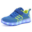 New 25-37 USB Charger Glowing Sneakers Led Children Lighting Shoes BoysGirls illuminated Luminous Sneaker