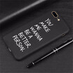 Relief Phone Case For iPhone 6 6s 7 8 Plus X 5 5s SE Cover Fashion Soft TPU