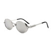 SHAUNA Vintage Punk Style Women Oval Sunglasses Spring Decoration Fashion Men Goggle Glasses UV400