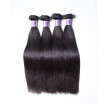 UNice Hair Kysiss Virgin Series Unprocessed Straight Human Hair Weaves 3 Bundles Brazilian Virgin Hair Bundles 100 Human Hair