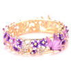 Jewelry bracelet national style court painting butterfly love flower accessories diamond openings Bracelet Fashion accessori