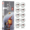 Double Happiness DHS 1 star table tennis 10 fitted with 40mm white 1840CY