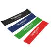 TOMSHOO Juego de 4 bandas elásticas resistentes al ejercicio Gimnasio de látex Bucles de entrenamiento de entrenamiento Bandas
