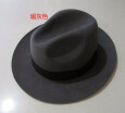 2018 Crushhat 100 Wool From Australian Fedora Fashion Unisex Black Homburg Panama Jazz Hat Men Panama Fedora Black Hats B-1540