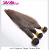 Unprocessed Virgin Natural Human Hair Brazilian Straight Hair Raw Natural Black Color Human Hair Bundles Free Ship Full Cuticle