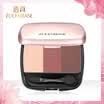 Translucent streamer gradient three-color eyeshadow tray 04 rust brown 5g easy color waterproof anti-staining is not easy to remove makeup