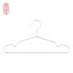 Beijing made aluminum alloy racks metal hangers 5 packs