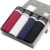 Arctic velvet B541300111-1 men&39s underwear 4 mixed color gift boxed men&39s underwear Leica cotton flat underwear color side men&39s underwear L
