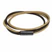Multi-Layer Thin WAX CORD Pulsera cierre magnético