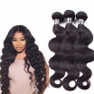 Amazing Star Brazilian Virgin Hair Body Wave Bundles Virgin Human Hair Extensions Body Wave 3 Bundles Tangle Free Hair Weft