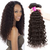 Brazilian Virgin Human Hair Deep Wave 3 Bundles Hair Extensions 100 Unprocessed Brazilian Hair Weave