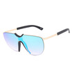 SHAUNA Oversize Goggle Sunglasses Fashion Integrated Gradient Lens Shades UV400