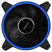 First horse SAMA halo 5 Emerald LED 12cm chassis cooling fan double ring color light hydraulic bearing shock absorbing pad 400mm long wire large 4Pin serial interface