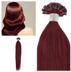 Remeehi 16"26" 100 strands Pre Bonded Nail U Tip Real Human Hair Extensions 70g 07gS Any Colors