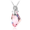 Statement Necklaces & Pendants Dolphin Crystals from Swa Elements Necklace for Women Female Chain Collar Collier Femme