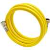 Kraft Weir 2 m thick explosion-proof natural gas pipe gas stove connection pipe 4 tap 304 stainless steel HG2804