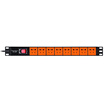 PowerSync MPDU18EN0030 PDU 8-bit cabinet Power socket board Terminal board Black with orange 3 meters